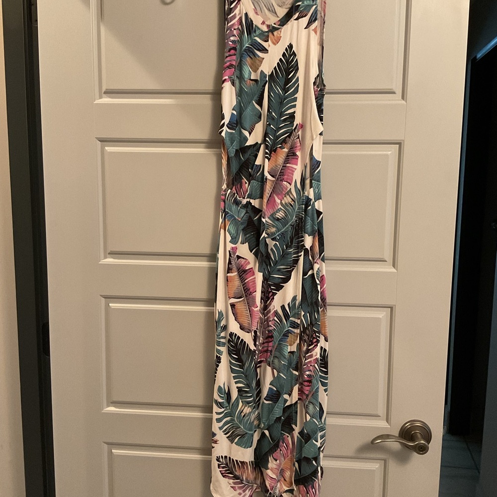 Our Tropical Cutout Midi Dress - Picture 7 of 7